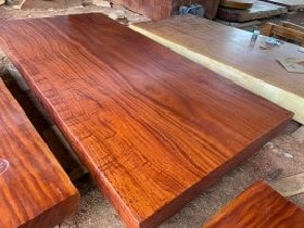 Phản gỗ gõ nguyên khối 2m15 dày 15cm