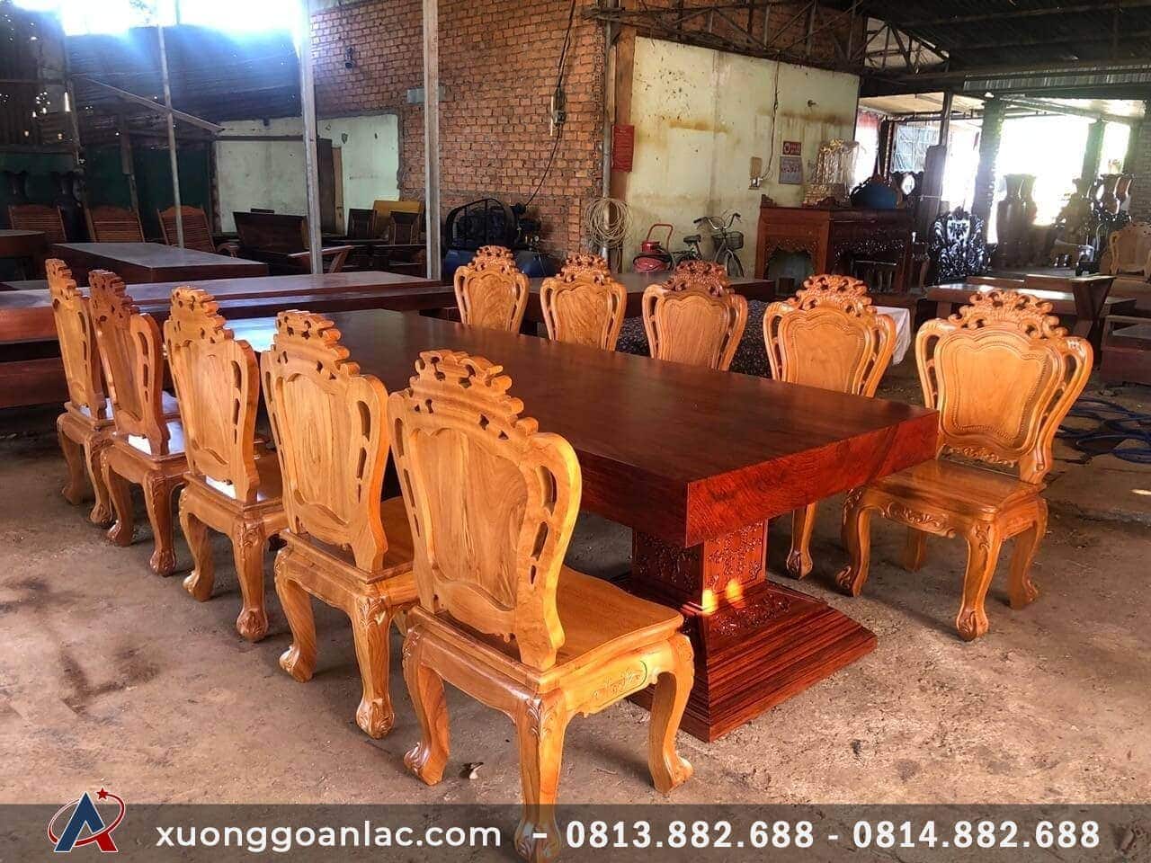 ghế bàn ăn gỗ gỗ đỏ