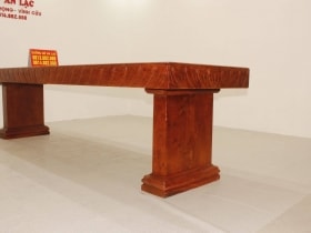 bàn ăn gỗ nguyên khối cao cấp