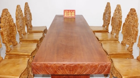 bàn gỗ hương đá đẹp