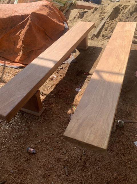 Bộ k3 gỗ cẩm hồng nguyên khối 330x80x15 và băng 330x40x12cm giá 56tr (3)