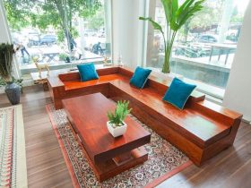 sofa gỗ cẩm hồng tự nhiên