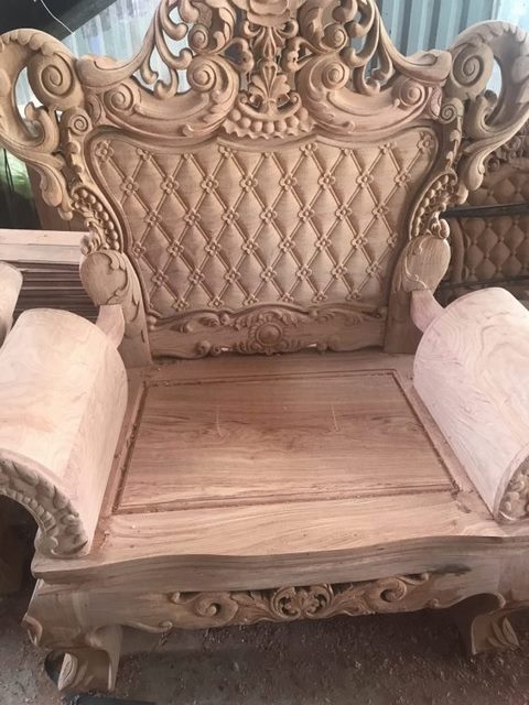 Bộ Hoàng Gia gỗ hương đá 10 món (chú Mạnh - Hải Dương)