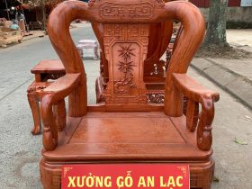 ghế Minh Quốc Triện gỗ hương đá