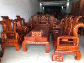 bàn ghế tần gỗ hương