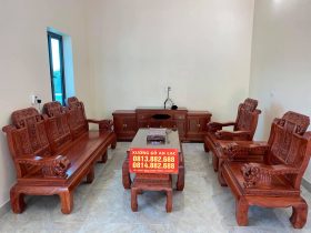 bàn ghế gỗ hương đá mẫu âu á
