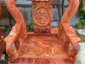 ghế Minh Quốc đào gỗ hương đá
