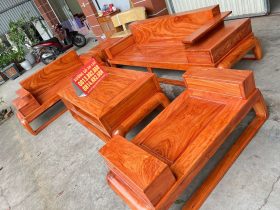sofa  gỗ hương đá