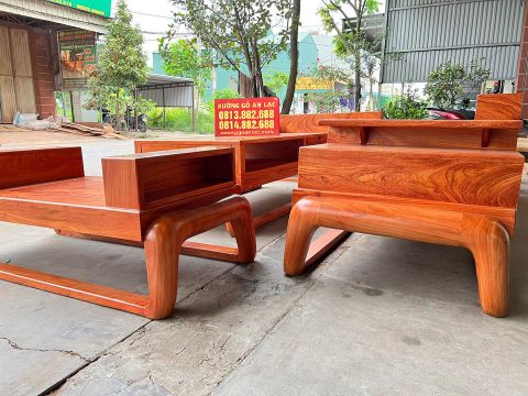 sofa  gỗ hương đá