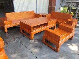 bàn ghế gỗ gõ đỏ
