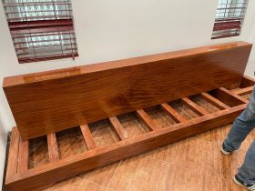 sofa gỗ nguyên khối gỗ cẩm hồng