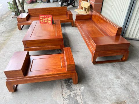 sofa  gỗ gõ đỏ cao cấp