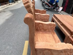 ghế âu á chương voi gỗ hương đá