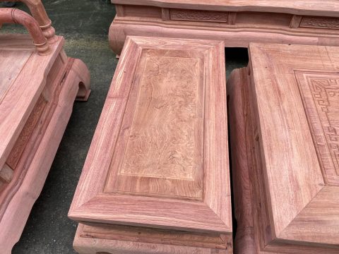 bàn kẹp gỗ hương đá bộ tần thủy hoàng