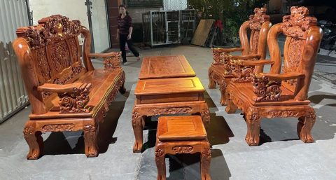 bàn ghế minh quốc gỗ hương