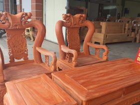 bàn ghế minh quốc đào gỗ hương đỏ cao cấp