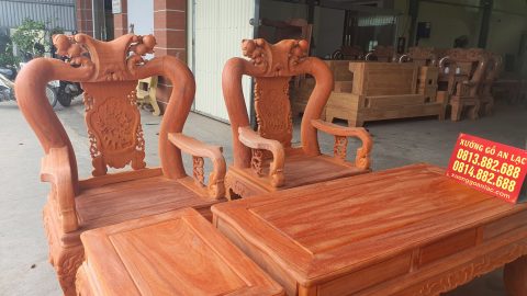 bàn ghế minh quốc đào gỗ hương đỏ cao cấp