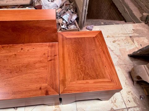 bàn ghế sofa gỗ hương đá đóng hộp
