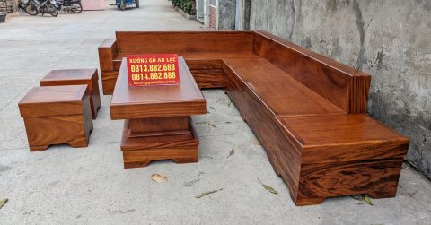 sofa gỗ đóng hộp