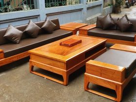 sofa gỗ hương đá 