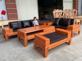 Sofa hiện đại  gỗ hương đá