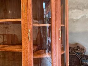 Tủ rượu gỗ hương đá chọn gỗ siêu đều màu hàng mộng tàu