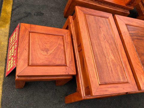 bàn ghế âu á gỗ hương đá cao cấp