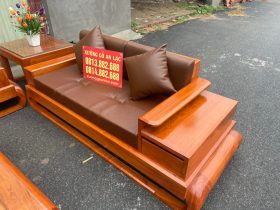 ghế ngắn gỗ hương đá bộ sofa phòng khách