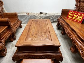 bàn ghế hoàng gia gỗ hương đá cao cấp