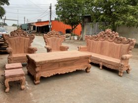 bàn ghế gỗ hương đá cao cấp