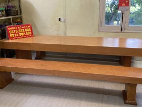bàn ghế k3 gỗ gõ đỏ nguyên khối