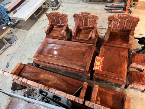 bàn ghế gỗ hương đá cao cấp