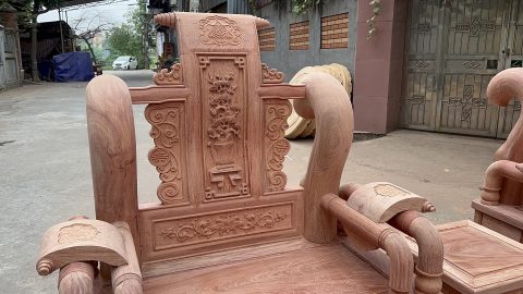 ghế tần công gỗ hương đá cao cấp