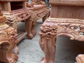 bàn ghế minh quốc nghế cao cấp gỗ hương đá tự nhiên