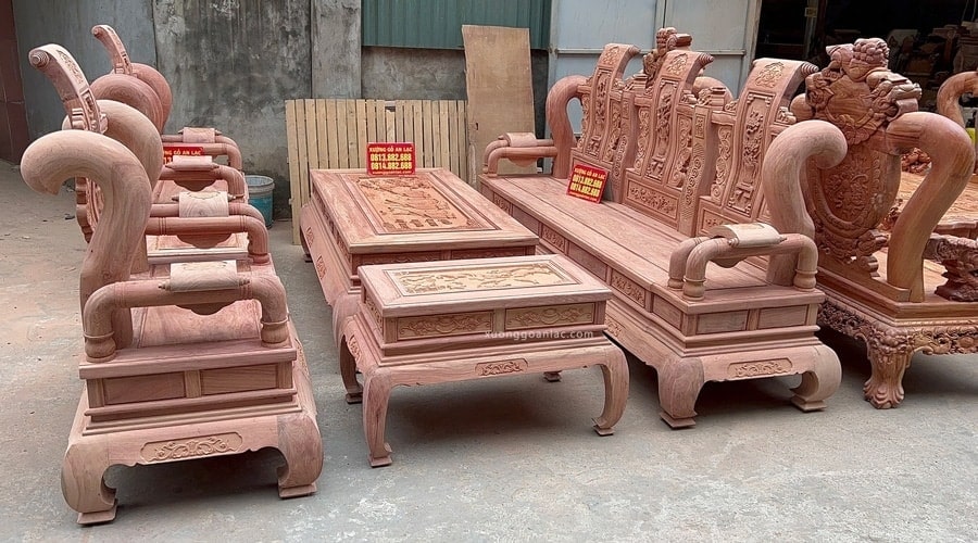 Mẫu bàn ghế Tần Thủy Hoàng
