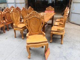 8 ghế louis hoàng gia tân cổ điển
