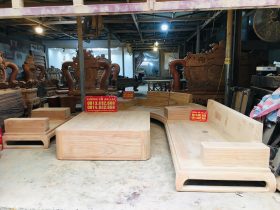 bản mộc mẫu sofa gỗ gõ đỏ hiện đại