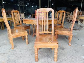 ghế ăn hiện đại gỗ hương đá