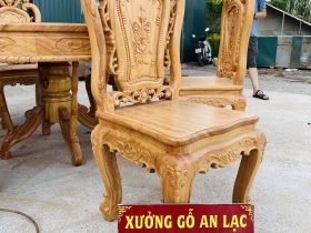 mẫu ghế louis hồng hạt cao cấp