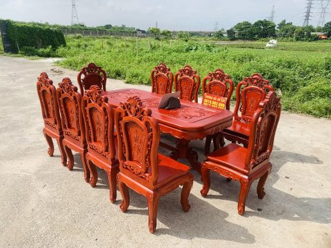 bộ bàn ăn 10 ghế
