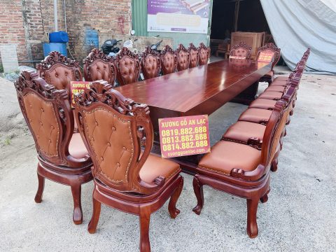 bộ bàn ăn 20 ghế hoành tráng