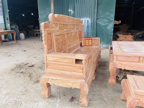 bàn ghế phù dung gỗ hương đá