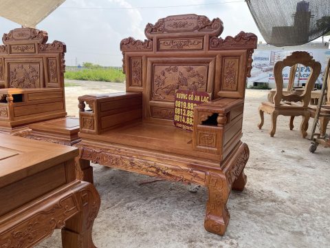 mẫu ghế đơn phù dung gỗ hương