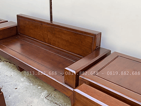 ghế băng dài gỗ hương đá