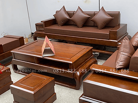mẫu sofa gỗ hương đá 7 món