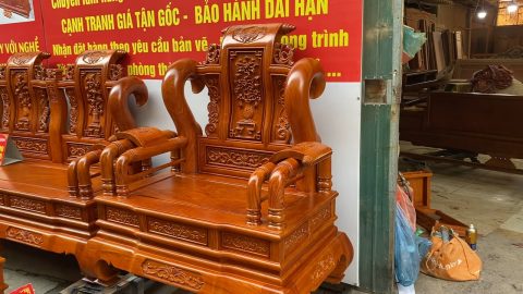 Mẫu ghế đơn Tần Thủy Hoàng