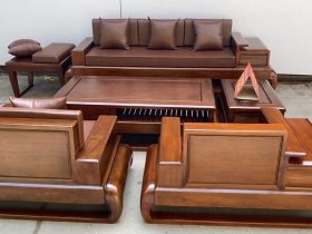 mẫu sofa gỗ hương đá