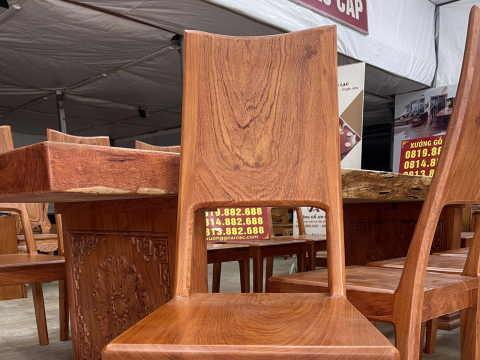 ghế ăn gỗ hương hiện đại
