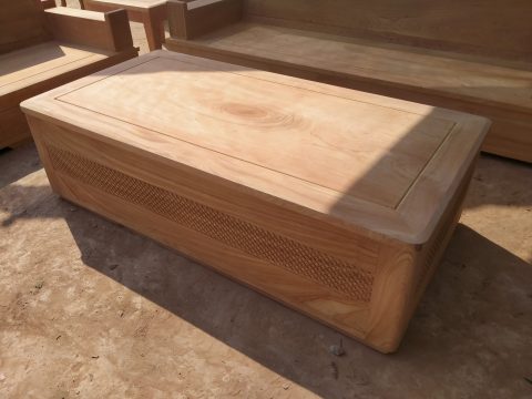 bàn trà đóng hộp gỗ hương đá