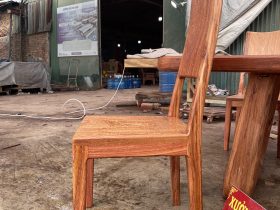 ghế ăn gỗ hương đá